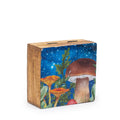 Small Teal Mushroom Keepsake Box